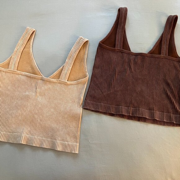 ☀️AURA Cropped Tank Tops - Picture 2 of 4